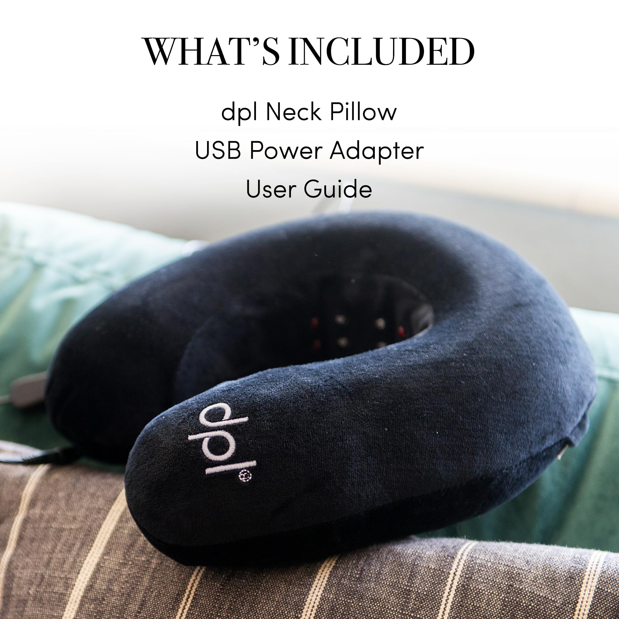 Coussin dpl en voyage, relaxation sans fil et confort