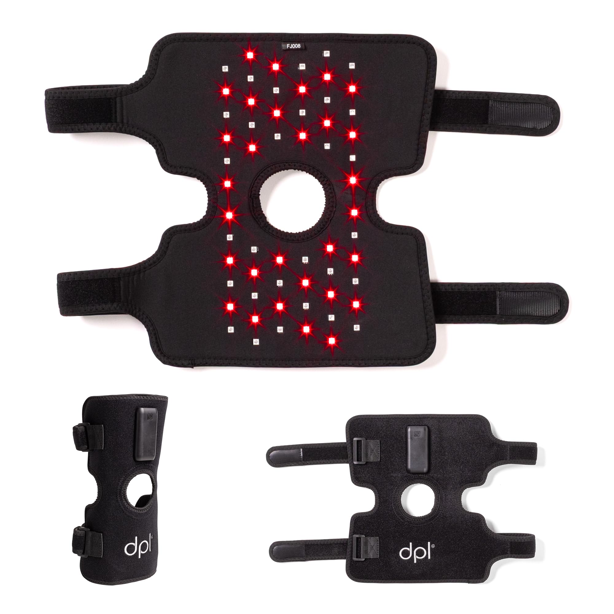 Dpl Flex Joint Wrap sur genou: détente potentielle et mobilité.