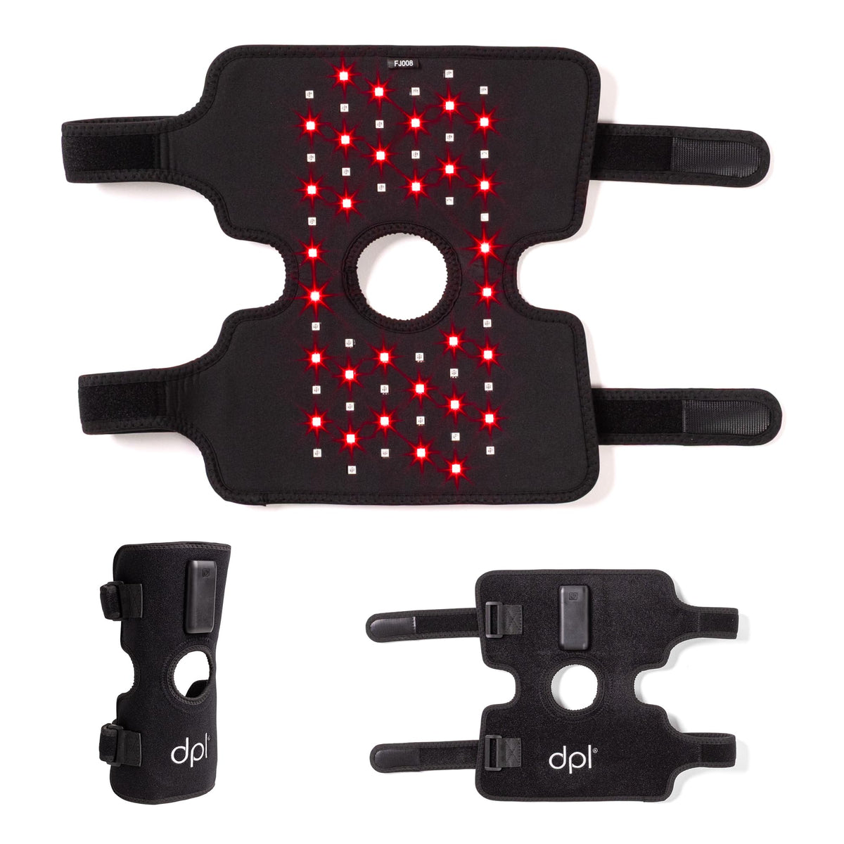 Dpl Flex Joint Wrap sur genou: détente potentielle et mobilité.
