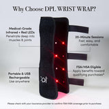 dpl wrap USB rechargeable sur le poignet, fonctionnement sans câble