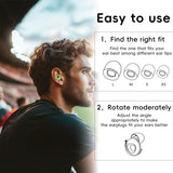 DPZZ etui-rangement-noir-compact étui portable et rangement pratique en déplacement.