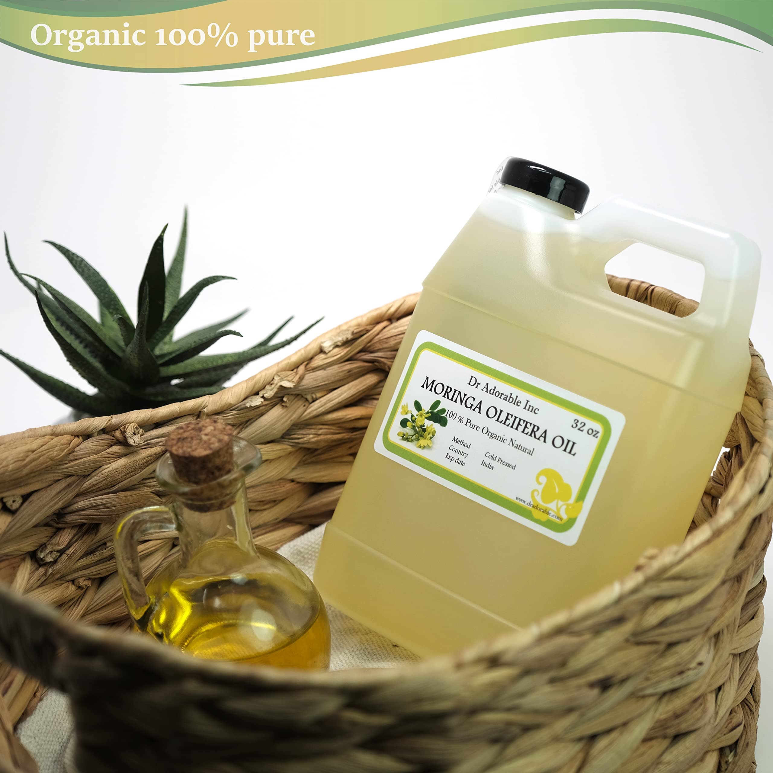 Dr Adorable huile moringa soin peau éclatante et hydratante