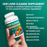 Boîte de 60 capsules Dr. Berg Detox, format pratique pour 30 jours.