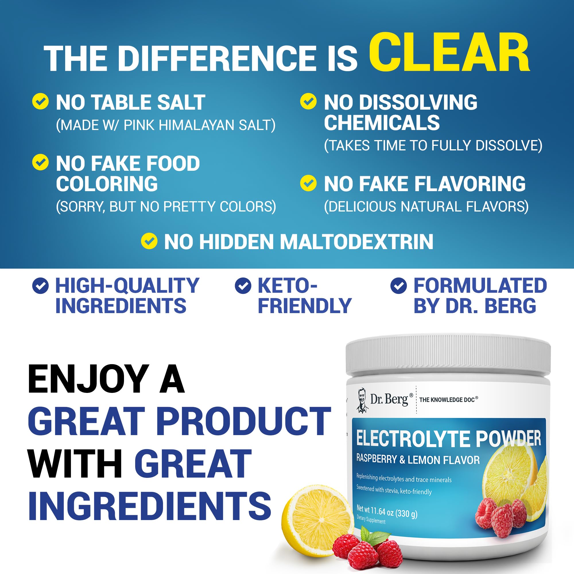 Dr. Berg Nutritionals Calcium et Magnésium – minéraux essentiels