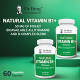 Dr. Berg B1B6B12 – Composants vitaminés visibles pour le soutien quotidien