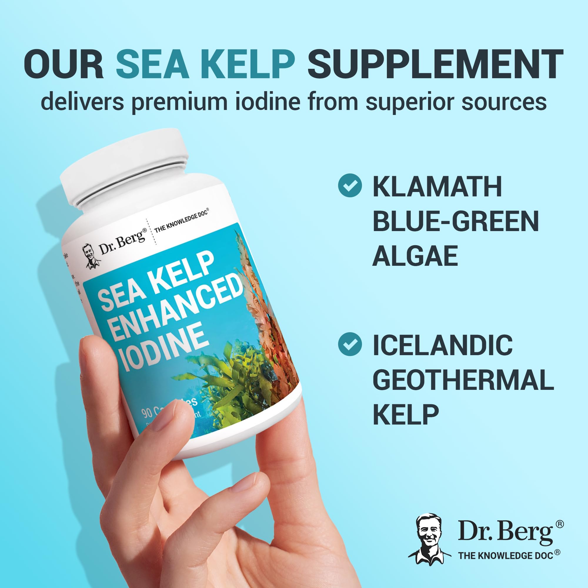 Dr. Berg ingredients qualite elevee – Liste d'ingrédients haut de gamme.