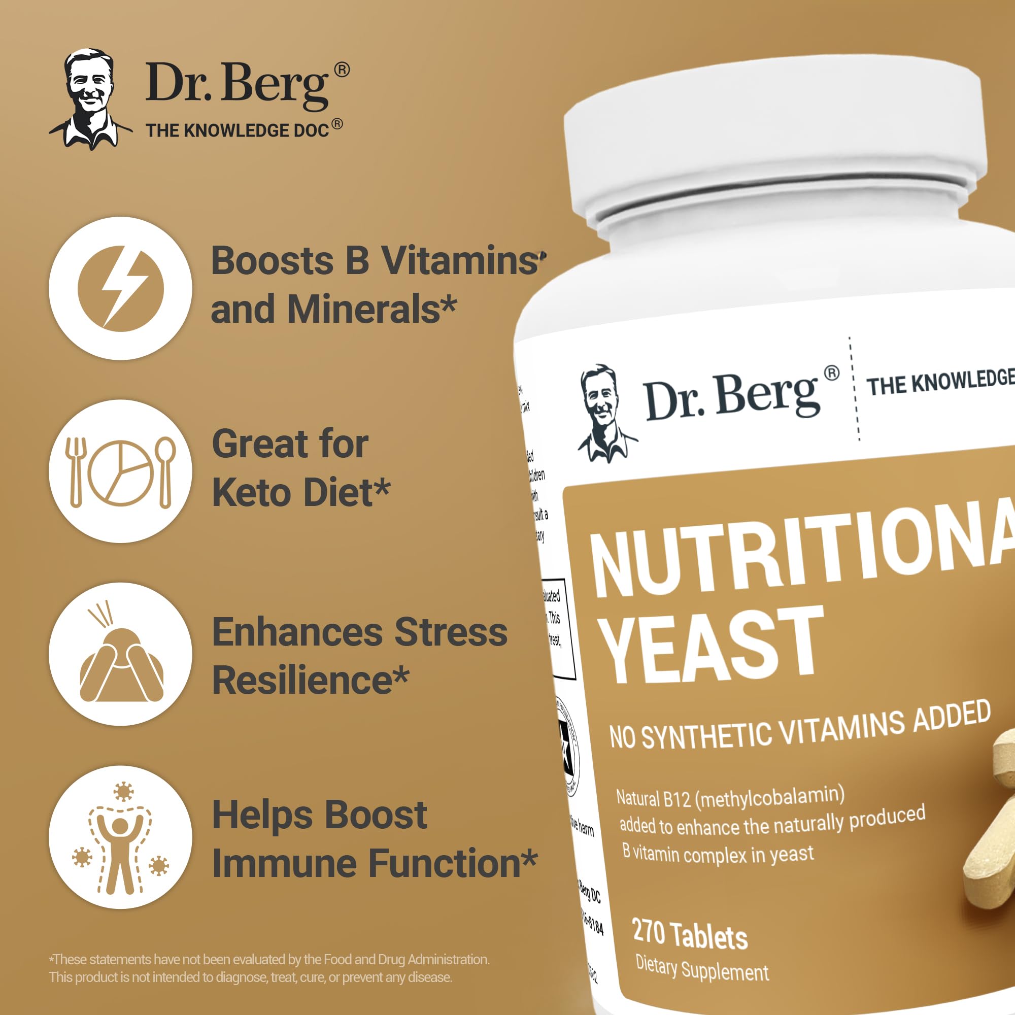 Dr. Berg Nutritionals – ensemble des 8 vitamines B dans des comprimés véganes.