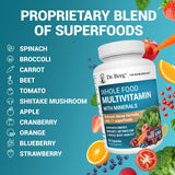 Contenu à base de fruits et légumes dans Dr. Berg Nutritionals