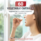 Dr. Berg Adrenal Glandular : pot de 60 capsules, format pratique sur deux mois.