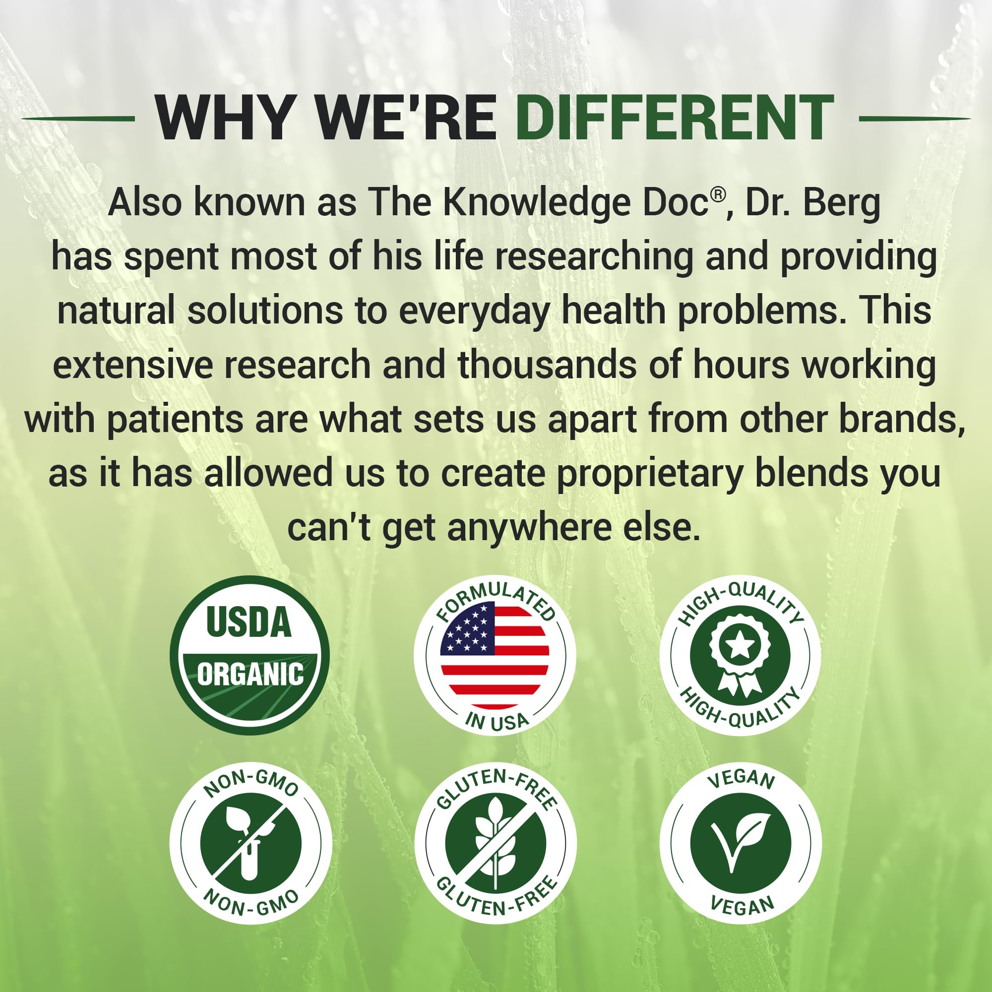 Dr. Berg Nutritionals Préparation smoothie citron – goût frais et énergisant.