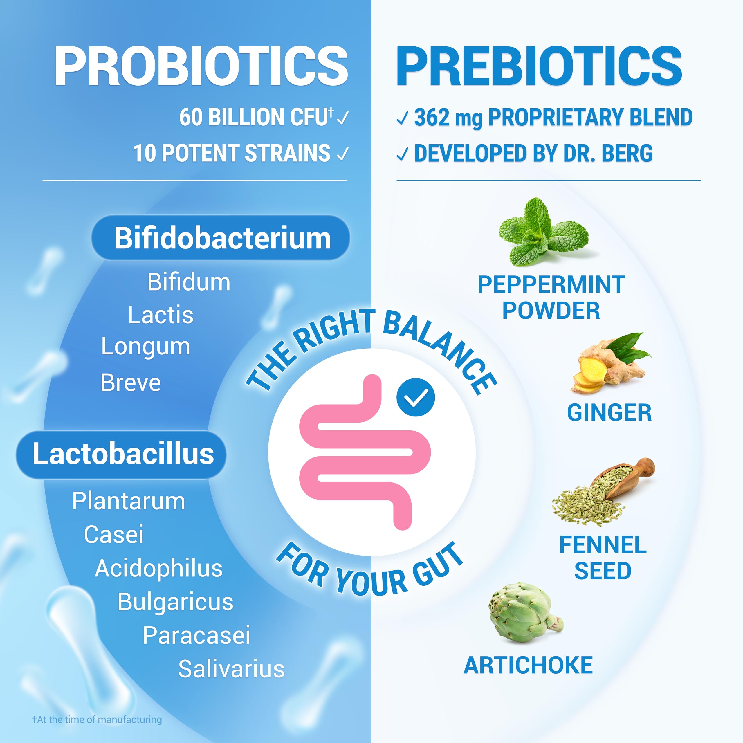 Dr. Berg Probiotique – garantie satisfait ou remboursé de 30 jours.