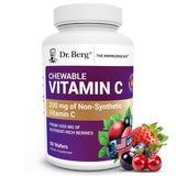 Dr. Berg Vitamin C Complexe: bouteille de gommes riches en antioxydants pour le quotidien.