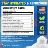 Cuillère-mesure Dr. Berg Zero Sugar Hydration pour dosage précis par portion.