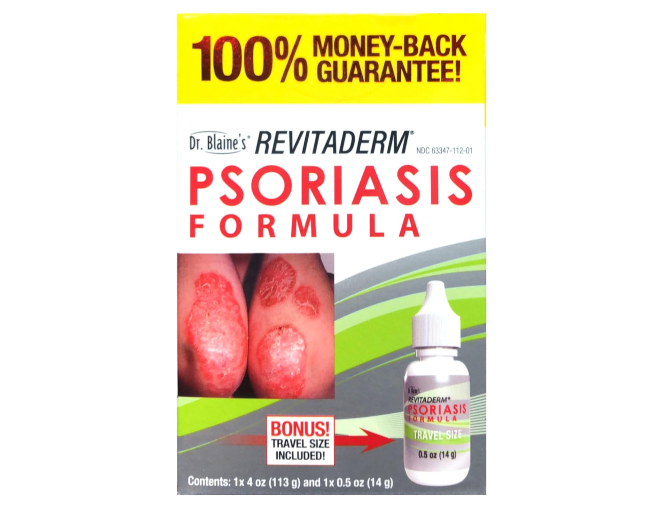 RevitaDERM pack de 3 bouteilles pratique pour le psoriasis
