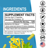 Capsules vegan DR. BO Berberine, facilité d’ingestion et goût neutre.
