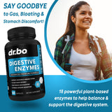 DR. BO complexe enzymatique multi-enzymes facilite la digestion des lipides et glucides.
