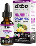 DR. BO D3 liquide bio, flacon pratique pour l'apport quotidien