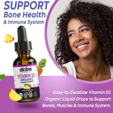 DR. BO D3 liquide bio, mode sublingual facile à prendre