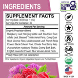 DR. BO étiquette bio, produit naturel pour l’équilibre hormonal.