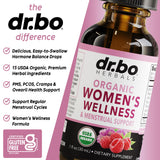 DR. BO flacon 30 ml, solution naturelle pour l'équilibre hormonal.