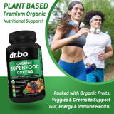 DR. BO Étiquette biologique USDA, produit naturel et certifié.