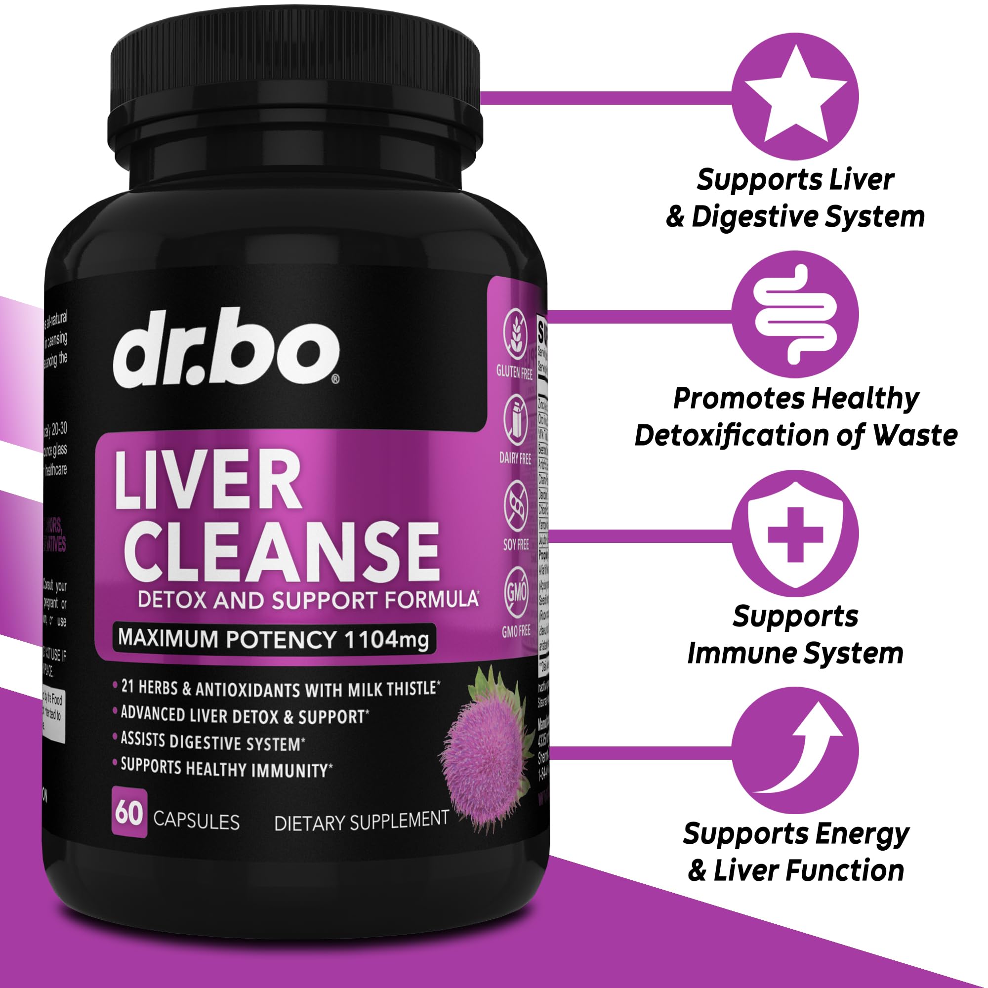 DR. BO gélules detox foie, pratique quotidienne
