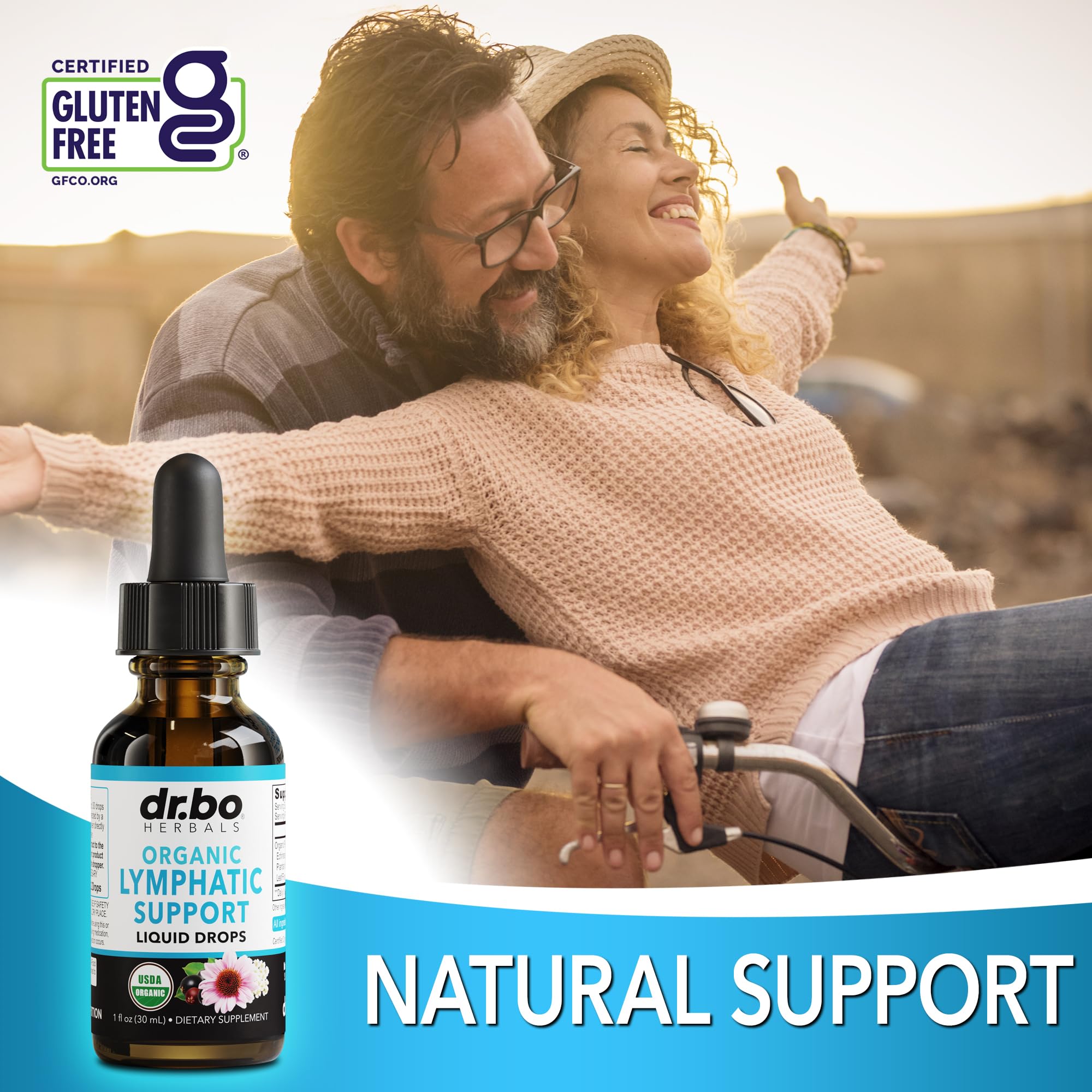 DR. BO gouttes certificat bio – produit vegan et sans OGM