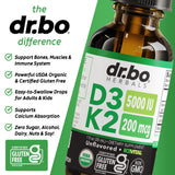 DR. BO D3 K2 - administration sublinguale facile et rapide
