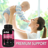 DR. BO Myo-Inositol et D-Chiro Inositol – caplets blanches, complément alimentaire féminin.