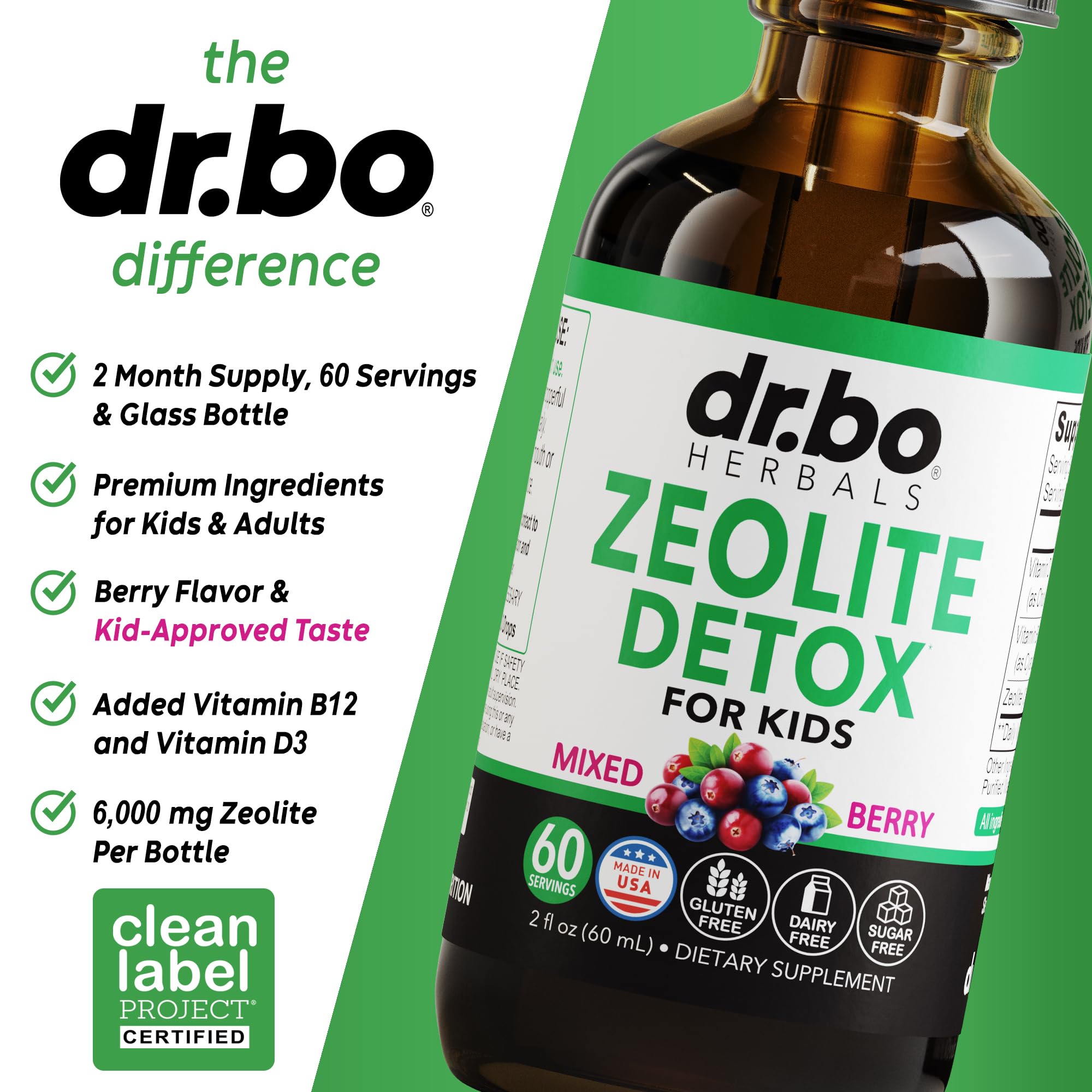 Routine douce et régulière avec Zeolite DR. BO.