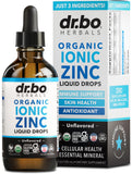 DR. BO Zinc gouttes-bouteille : faciles à prendre pour immunité et peau.