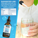 Gouttes DR. BO Zinc pour adultes, dosage facile.