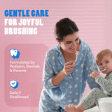 Utilisation quotidienne facile Dr. Bob dentifrice pour enfants sensibles au goût.
