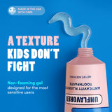 Dentifrice Dr. Bob pour enfants et adultes routine bucco-dentaire simple.