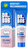 Dr. Bob dentifrice enfant fluorure sans SLS emballage élégant et pratique.