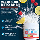 Cuillère doseuse Dr. Boz Keto BHB poudre, mesure précise pour démarrer la journée.
