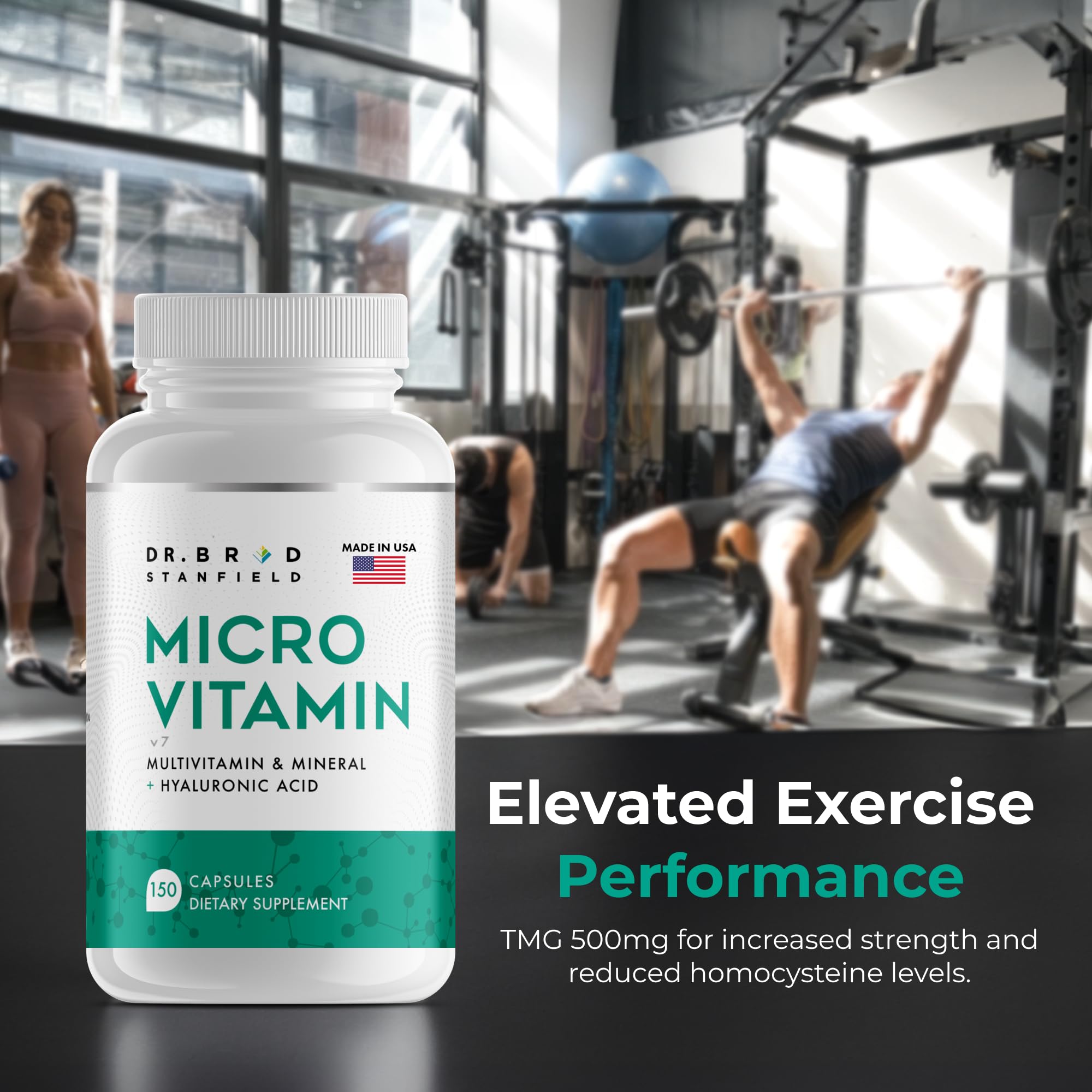 TMG et exercice Dr Brad Stanfield pour performance physique et endurance