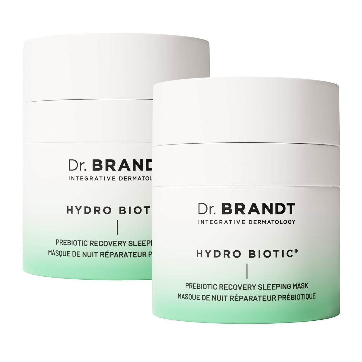Dr. Brandt Hydro Biotic masque nocturne hydratant pour peau équilibrée.