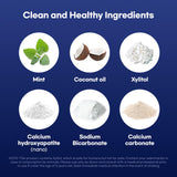 DR.BRIAN ROETTGER tablettes-dentifrice nano-hydroxyapatite soutient l’émail.