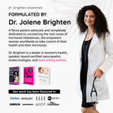 Dr. Brighten Ingrédients Biologiques USA, flacon, qualité et pureté.