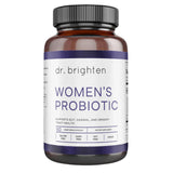 Dr. Brighten Probiotiques femmes, bouteille, soutien un microbiome équilibré et confortable.