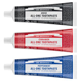Dr. Bronner’s All-One Pâte dentifrice Menthe – pack fraîcheur durable et pratique