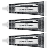 Dentifrice Dr. Bronner's All-One anis – haleine fraîche après le brossage.