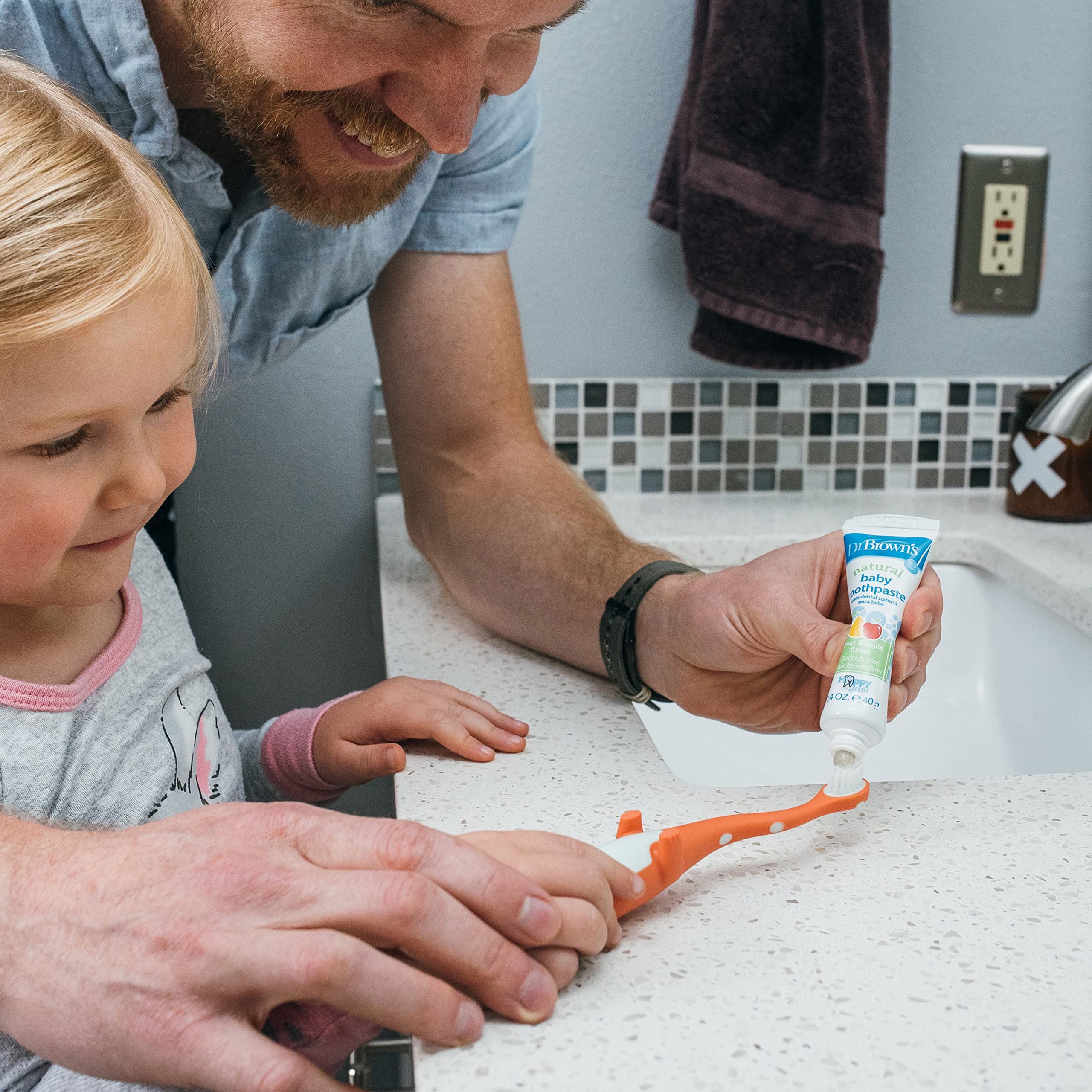 Utilisation quotidienne aisée pour les tout-petits grâce à Dr. Brown's.