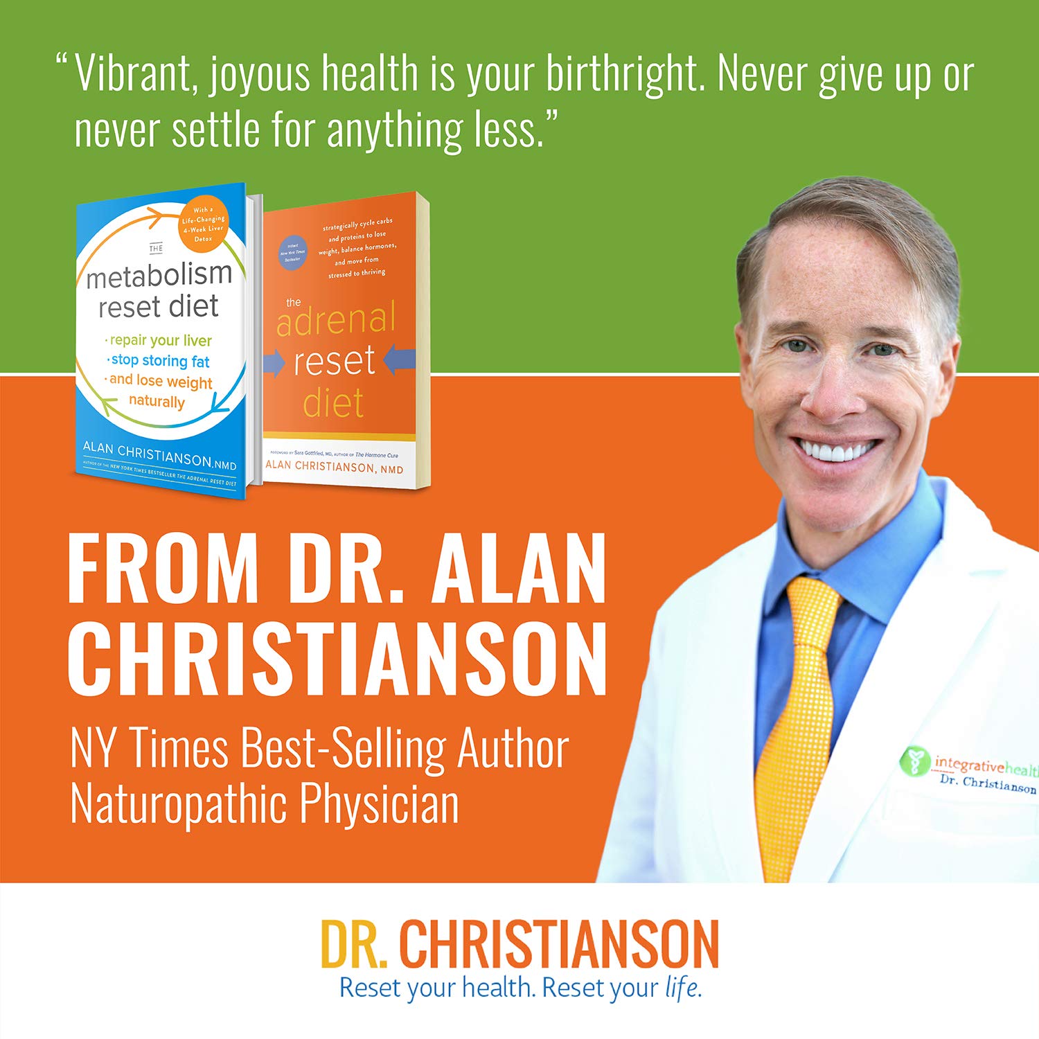 DR.CHRISTIANSON RS Complete: mélange facile dans l'eau ou smoothie, sans goût ni grumeaux.