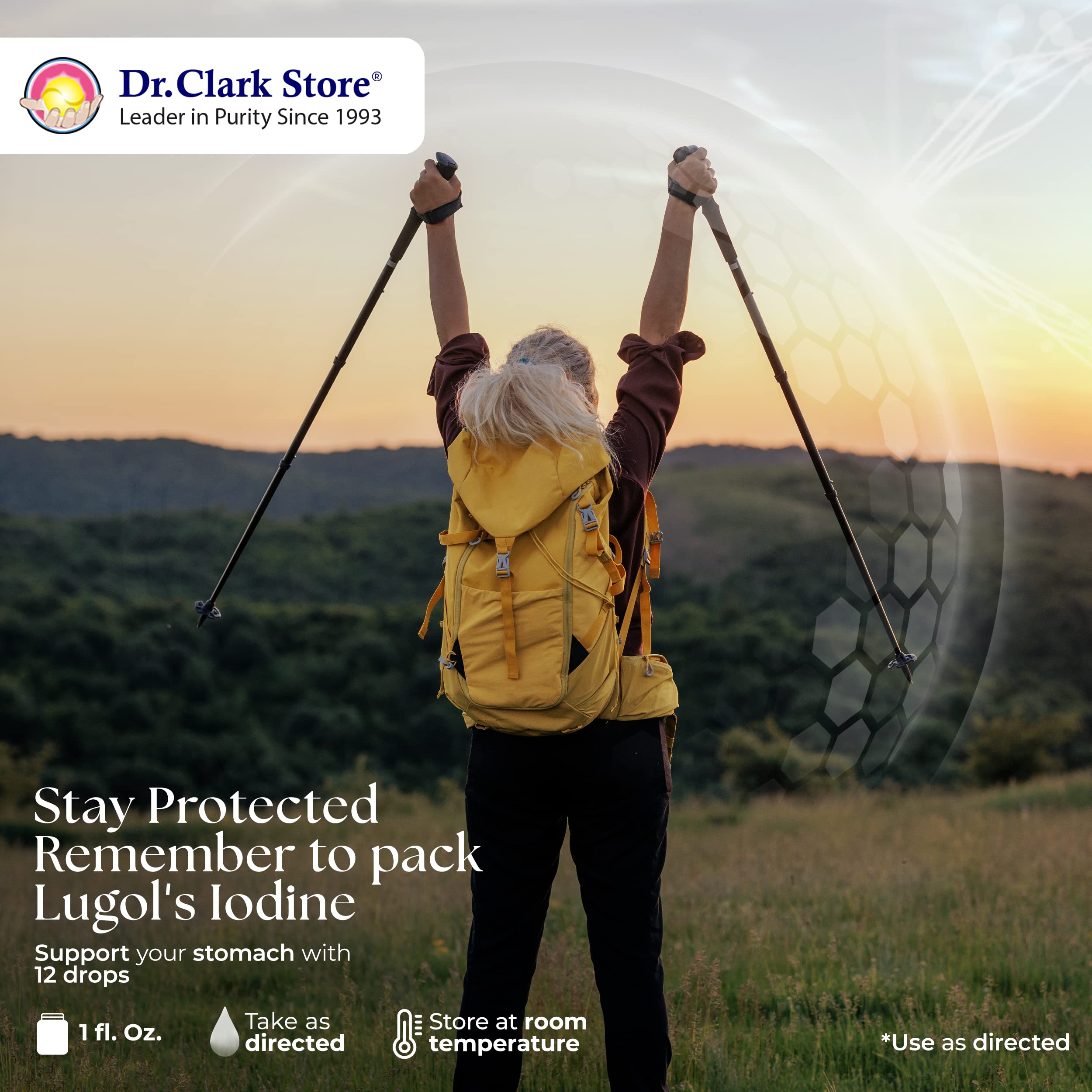Dr Clark Store emballage voyage, format sûr et compact