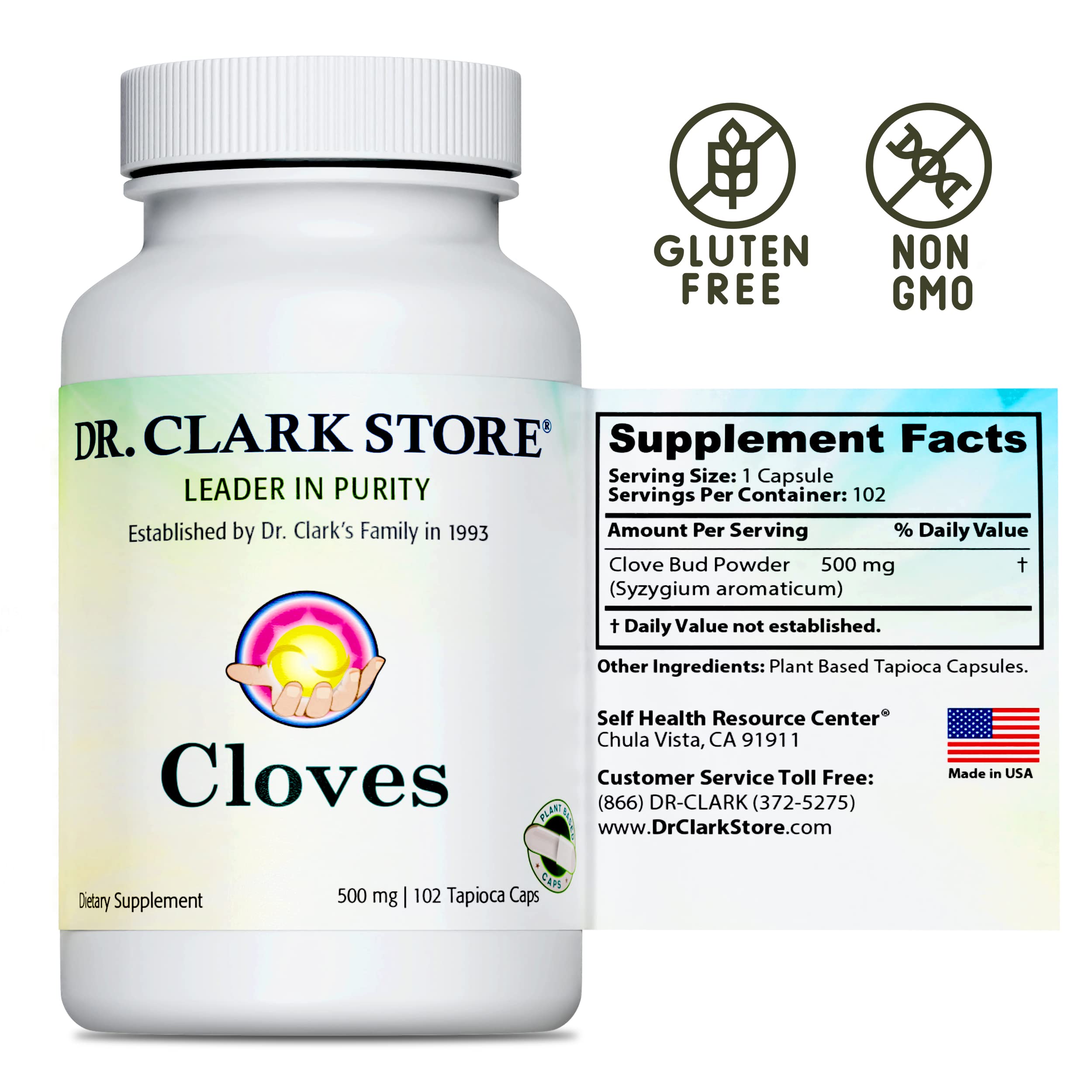 Dr Clark Store utilisation-suggeree – prise avant le repas pour confort éventuel.