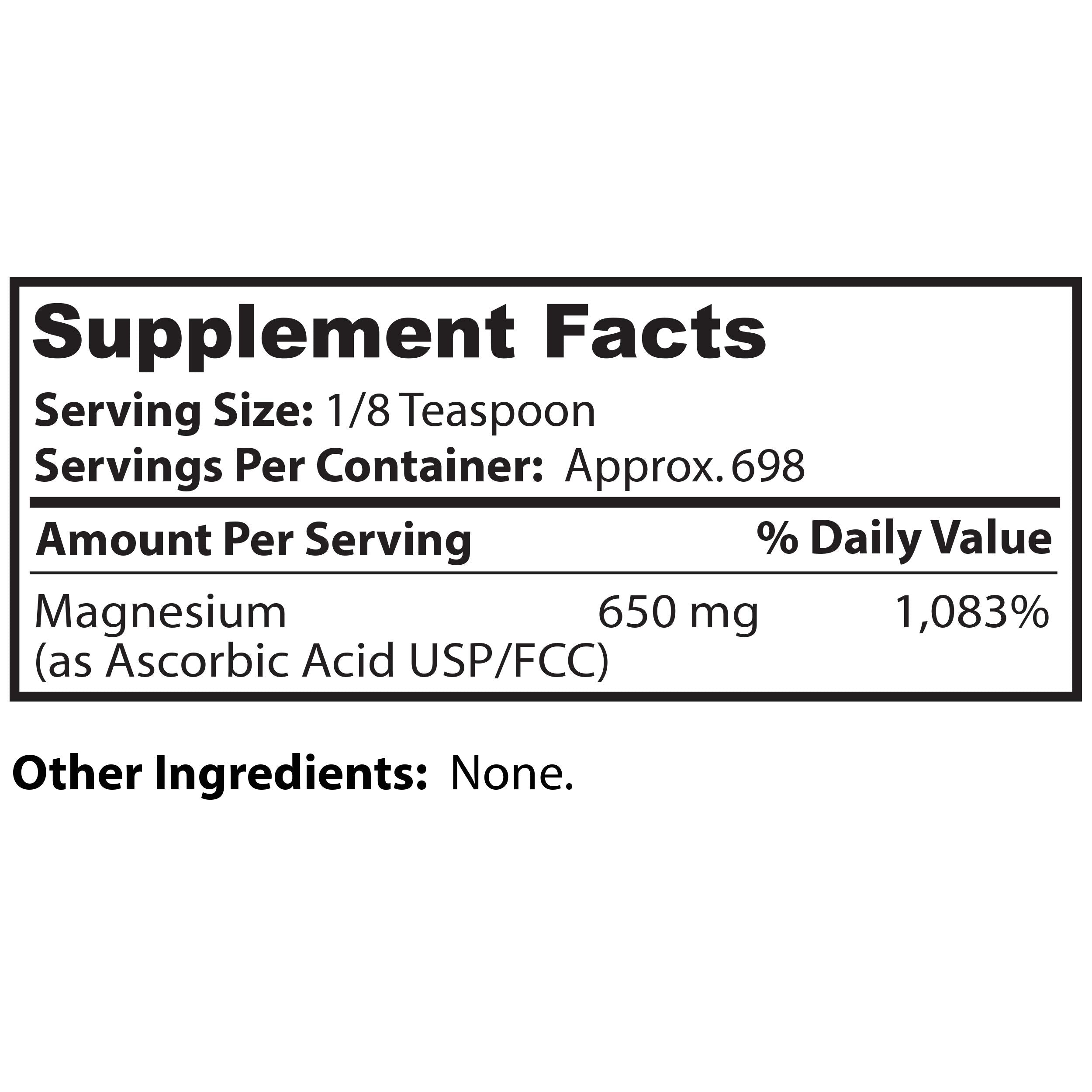 Préparation rapide avec eau pour vitamine C Dr Clark Store