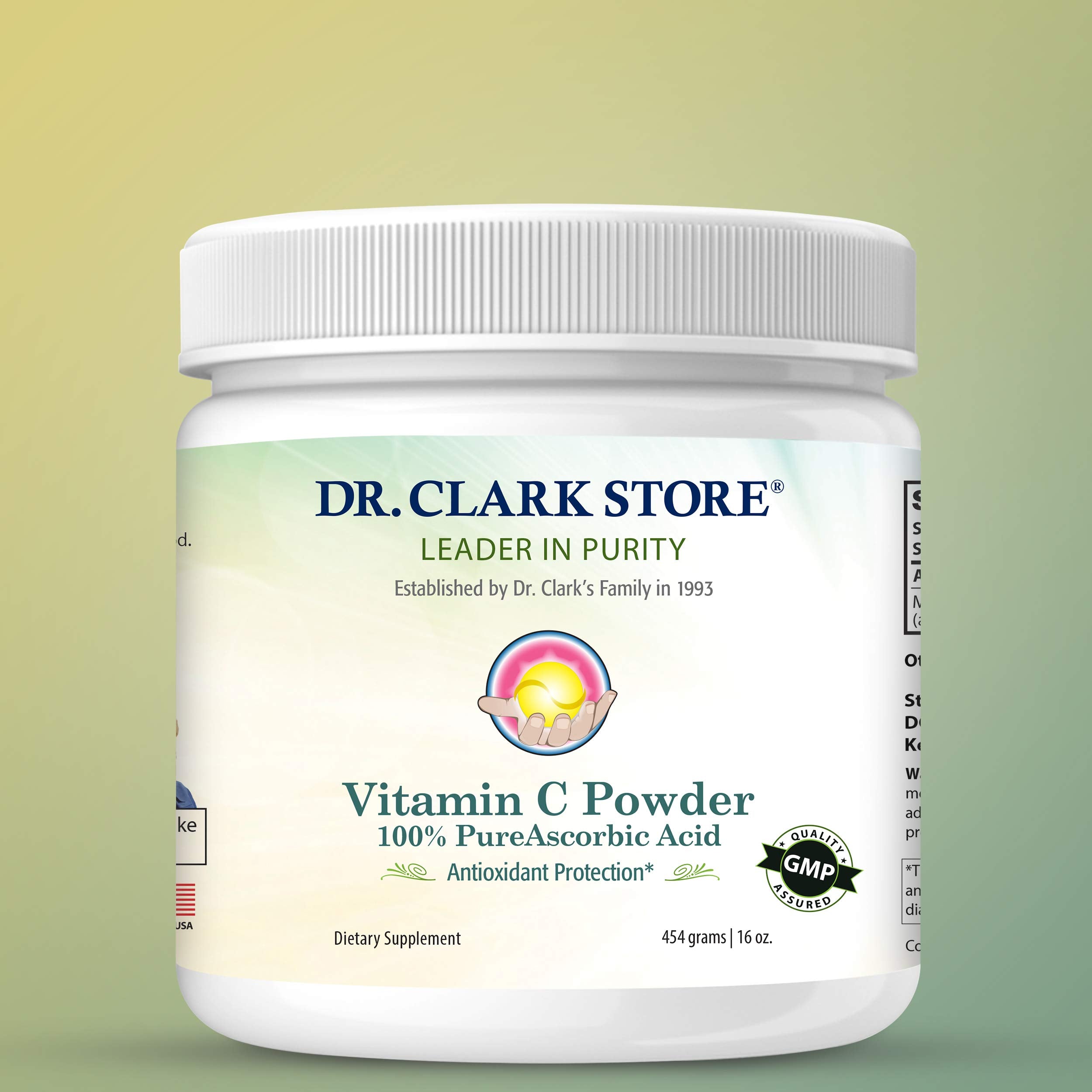 Mélange dans smoothie avec poudre vitamine C Dr Clark Store