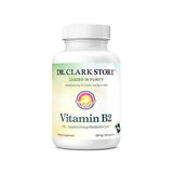 Bouteille Dr. Clark Vitamine B2 prête à l'emploi pour énergie potentielle.